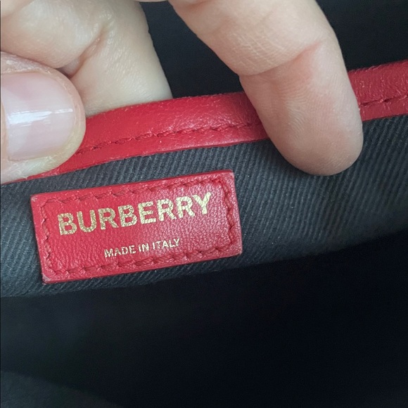 Burberry Lambskin Quilted Shoulder Bag - Picture 7 of 9